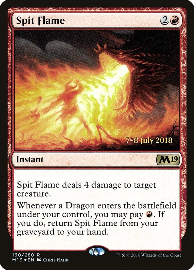 Image for Spit Flame (160) (PRE) - Magic: The Gathering