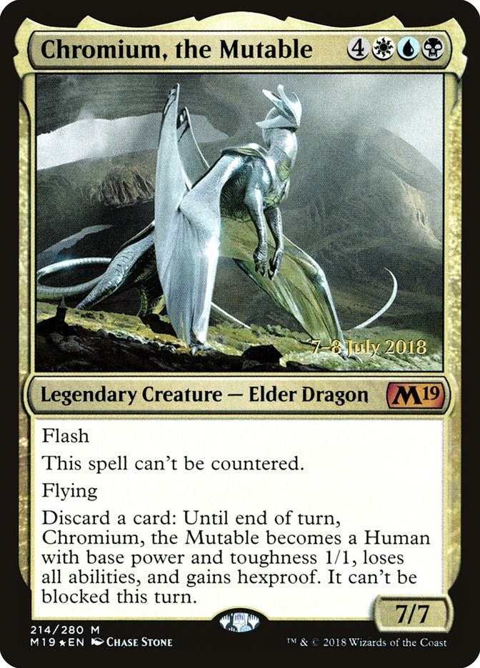 Image for Chromium, the Mutable (214) (PRE) - Magic: The Gathering