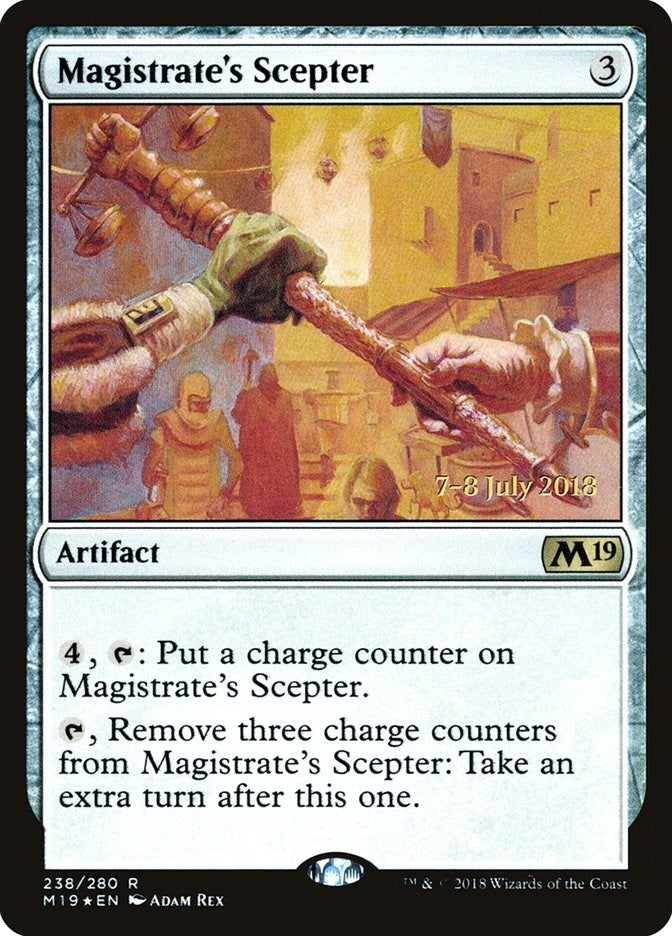 Image for Magistrate's Scepter (238) (PRE) - Magic: The Gathering