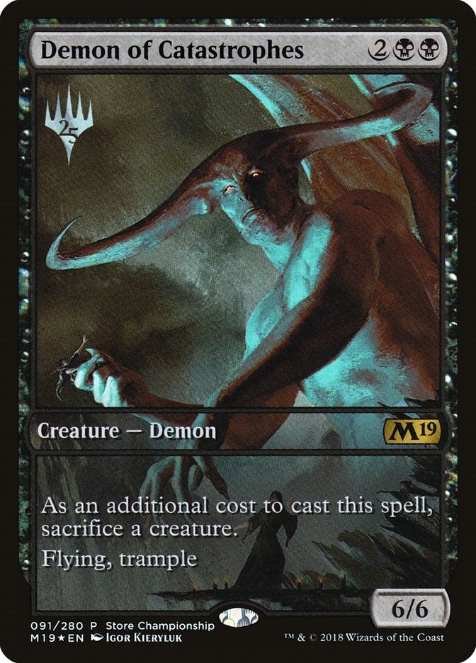 Image for Demon of Catastrophes (91) (GAME) - Magic: The Gathering