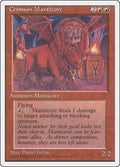 Image for Crimson Manticore (4ED) - Magic: The Gathering
