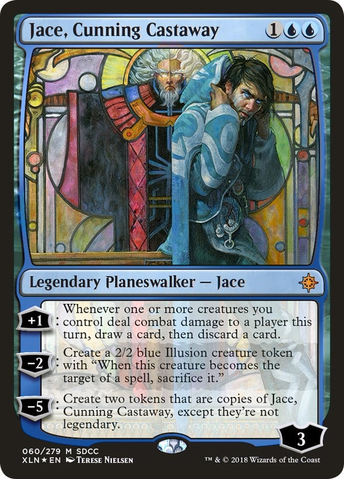 Image for Jace, Cunning Castaway (SDCC 2018 Exclusive) (60) (MEDIA) - Magic: The Gathering