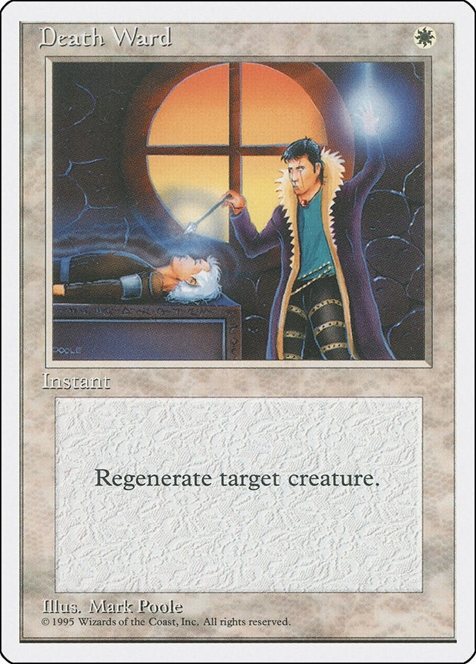 Image for Death Ward (4ED) - Magic: The Gathering