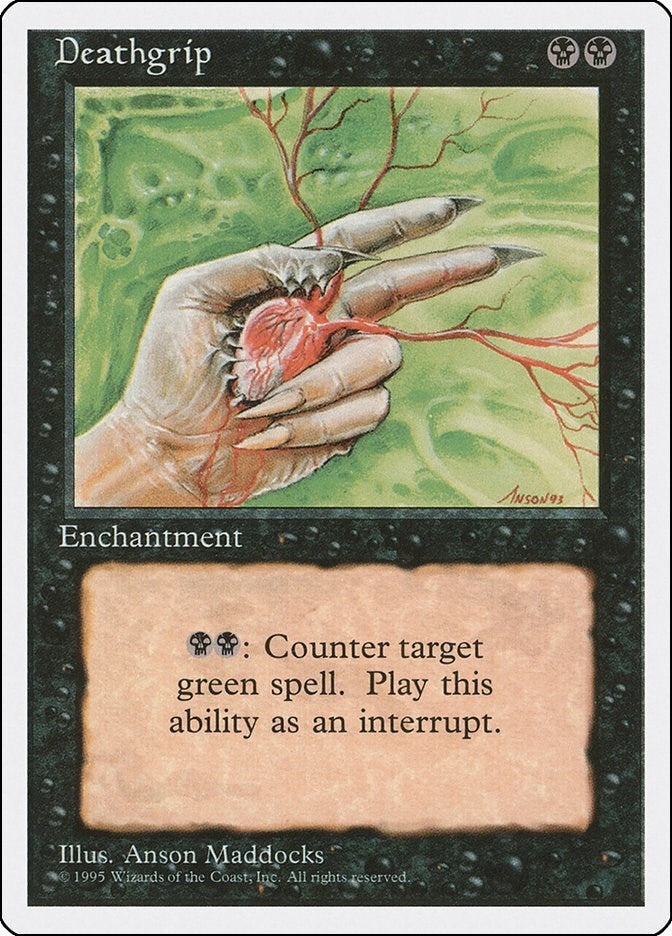 Image for Deathgrip (14) (4ED) - Magic: The Gathering