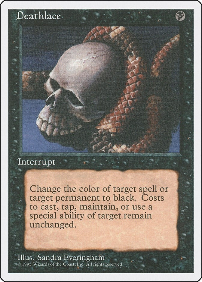 Image for Deathlace (4ED) - Magic: The Gathering