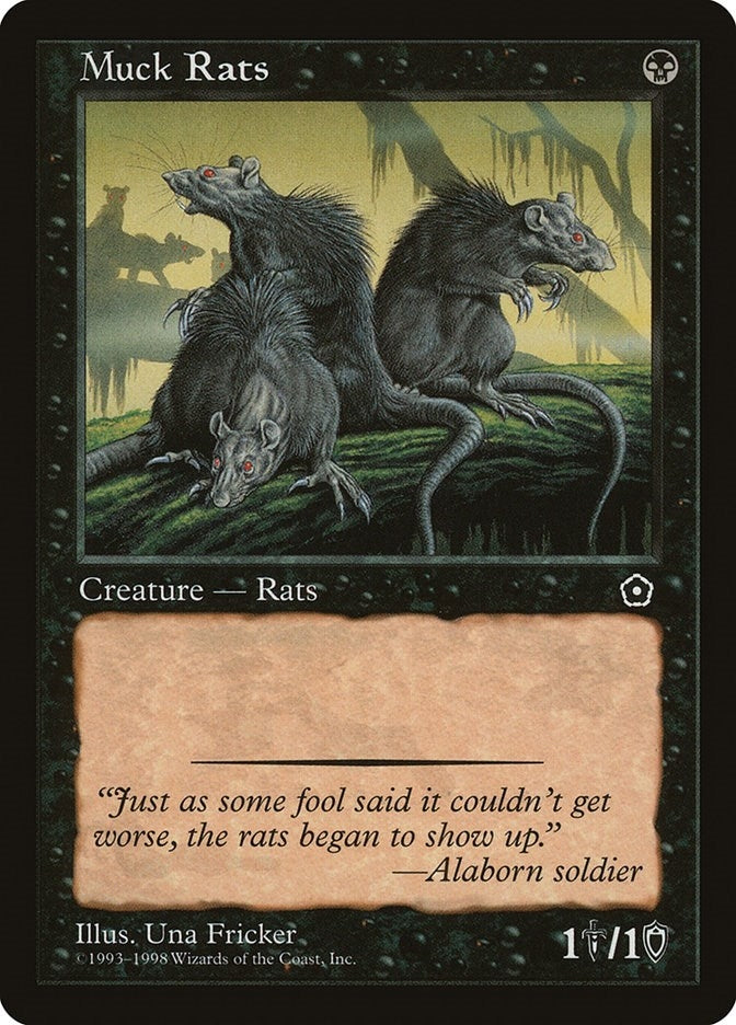 Image for Muck Rats (P02) - Magic: The Gathering