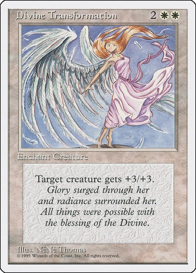 Image for Divine Transformation (4ED) - Magic: The Gathering