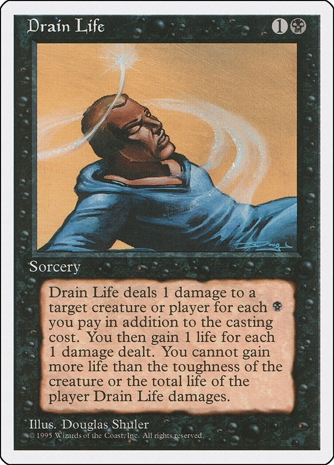 Image for Drain Life (16) (4ED) - Magic: The Gathering