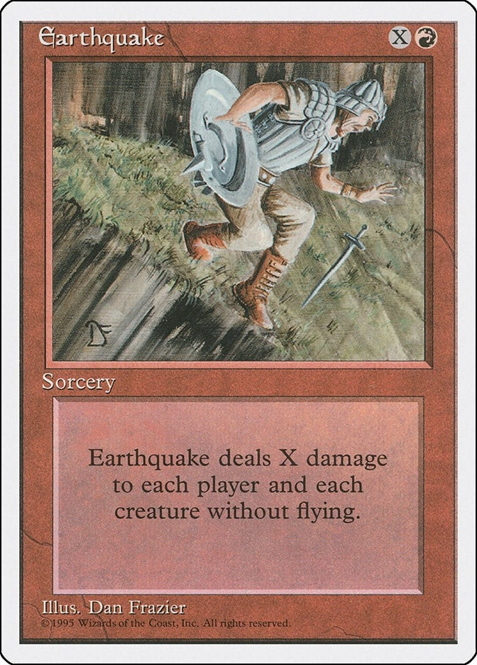 Image for Earthquake (4ED) - Magic: The Gathering