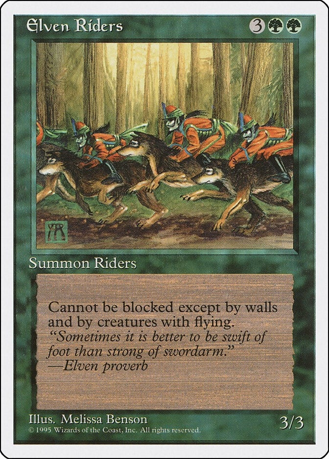 Image for Elven Riders (126) (4ED) - Magic: The Gathering