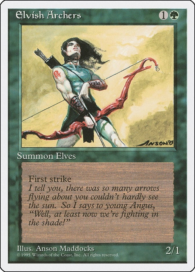 Image for Elvish Archers (127) (4ED) - Magic: The Gathering
