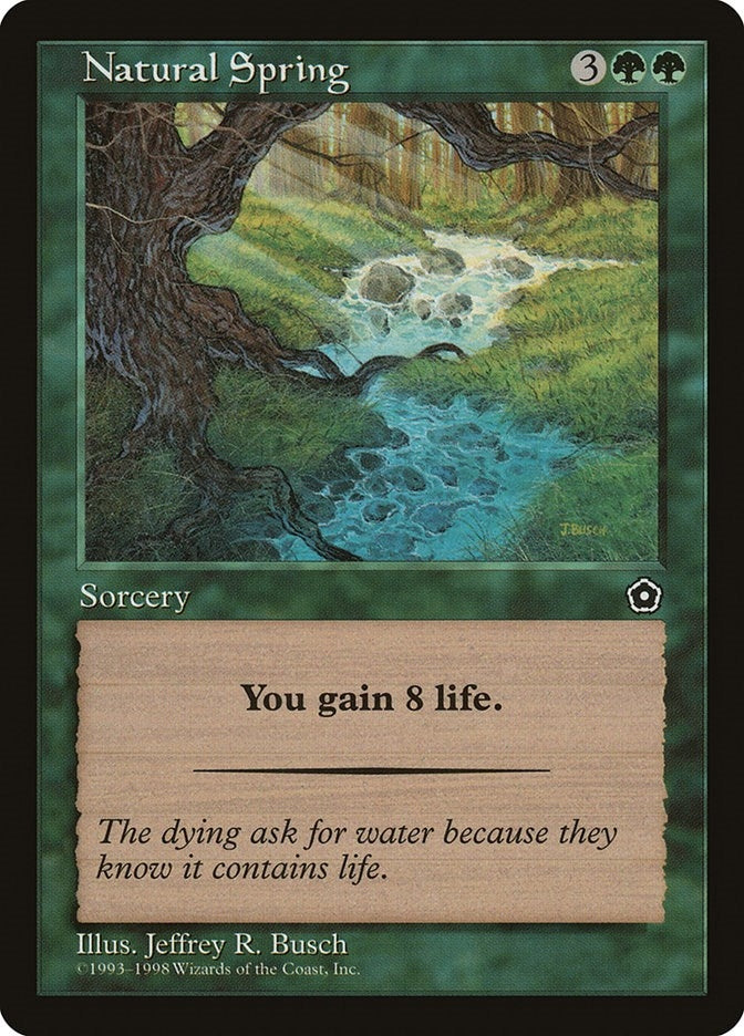Image for Natural Spring (P02) - Magic: The Gathering