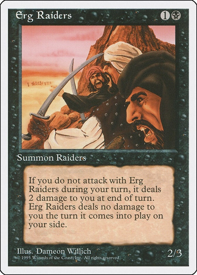Image for Erg Raiders (4ED) - Magic: The Gathering