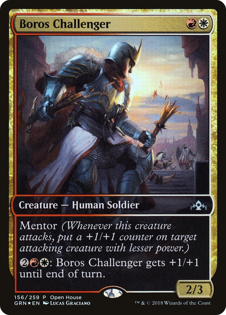 Image for Boros Challenger (156) (OHP) - Magic: The Gathering