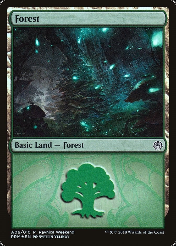 Image for Forest - Golgari (A06) (6) (LARP) - Magic: The Gathering