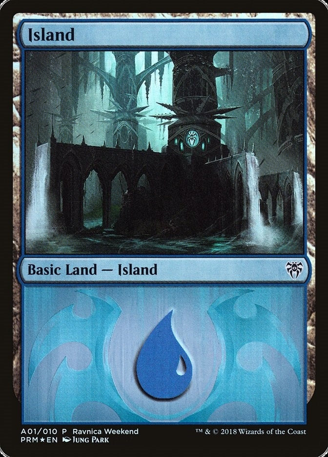 Image for Island - Dimir (A01) (1) (LARP) - Magic: The Gathering
