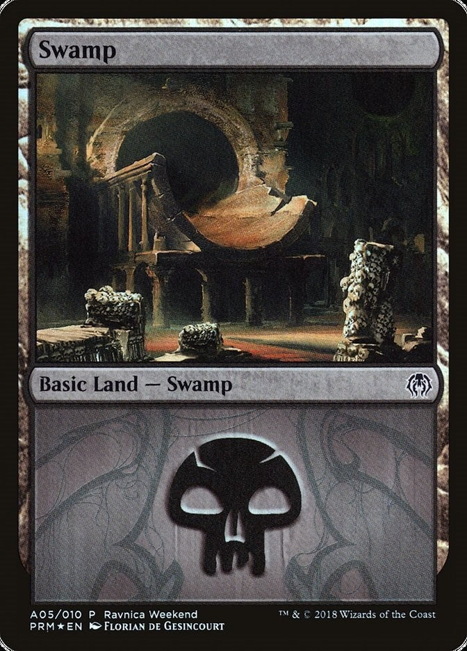 Image for Swamp - Golgari (A05) (5) (LARP) - Magic: The Gathering