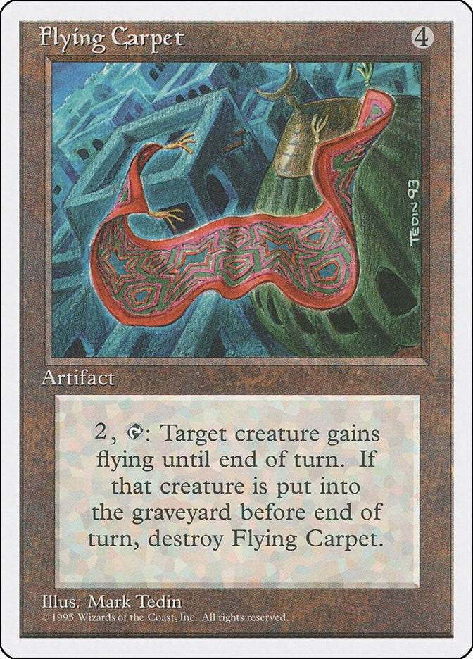 Image for Flying Carpet (4ED) - Magic: The Gathering