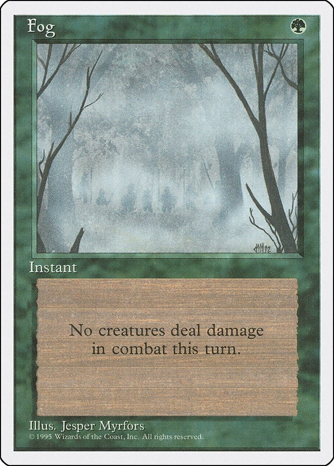 Image for Fog (4ED) - Magic: The Gathering