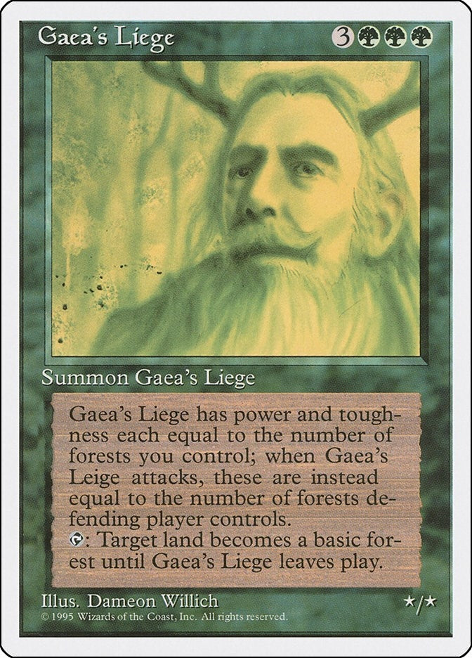 Image for Gaea's Liege (131) (4ED) - Magic: The Gathering