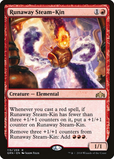 Runaway Steam-Kin (115) (GRN)