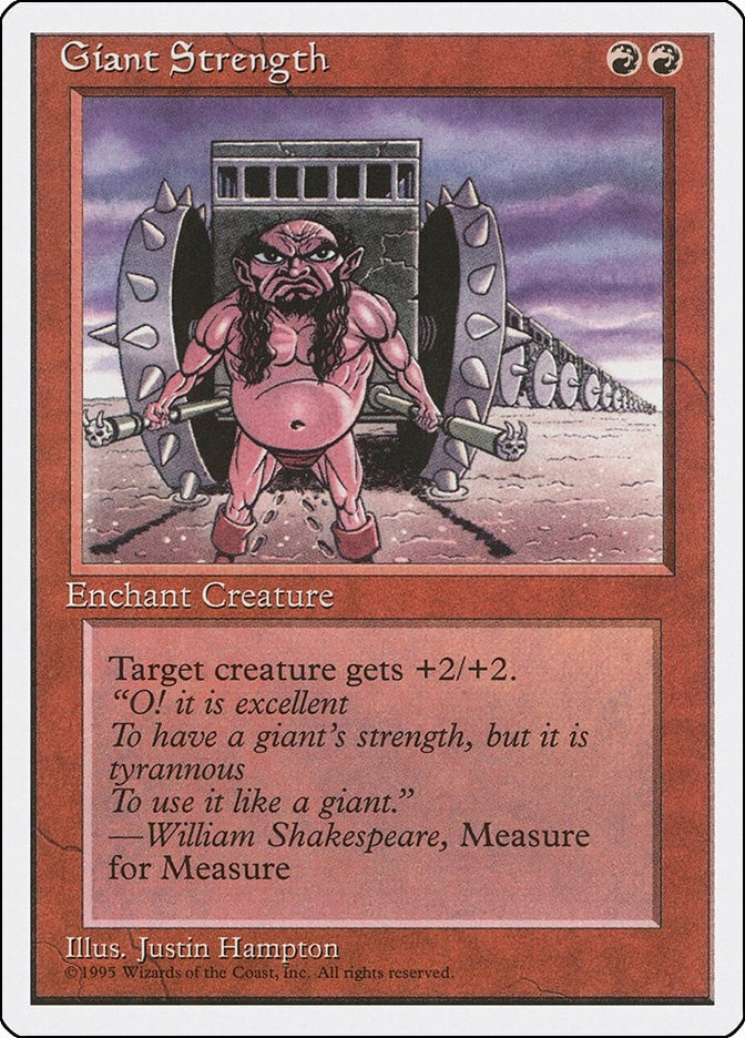 Image for Giant Strength (4ED) - Magic: The Gathering