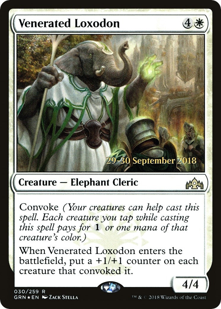 Image for Venerated Loxodon (30) (PRE) - Magic: The Gathering