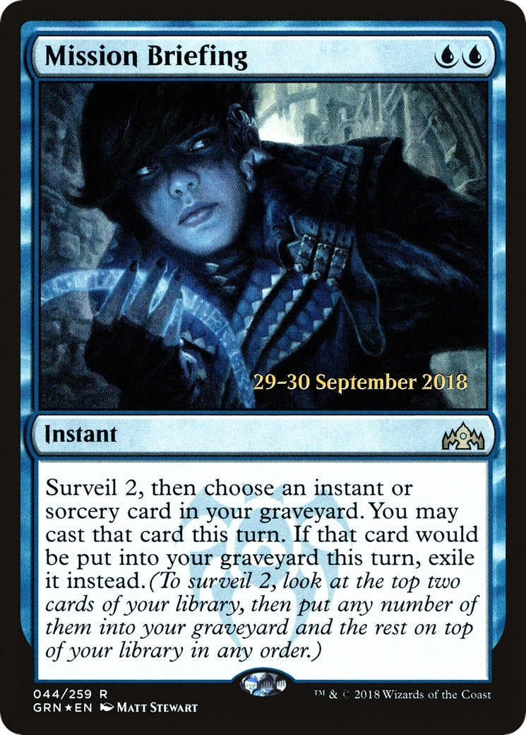 Image for Mission Briefing (44) (PRE) - Magic: The Gathering