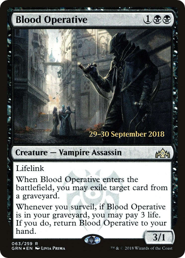 Image for Blood Operative (63) (PRE) - Magic: The Gathering