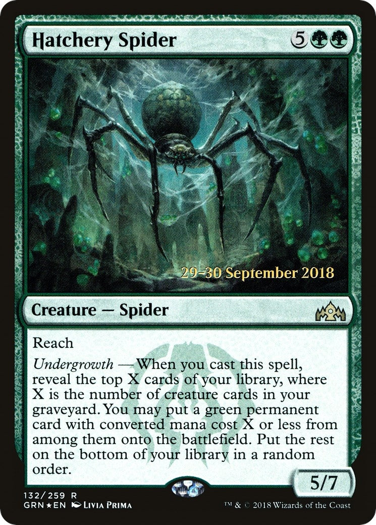 Image for Hatchery Spider (132) (PRE) - Magic: The Gathering