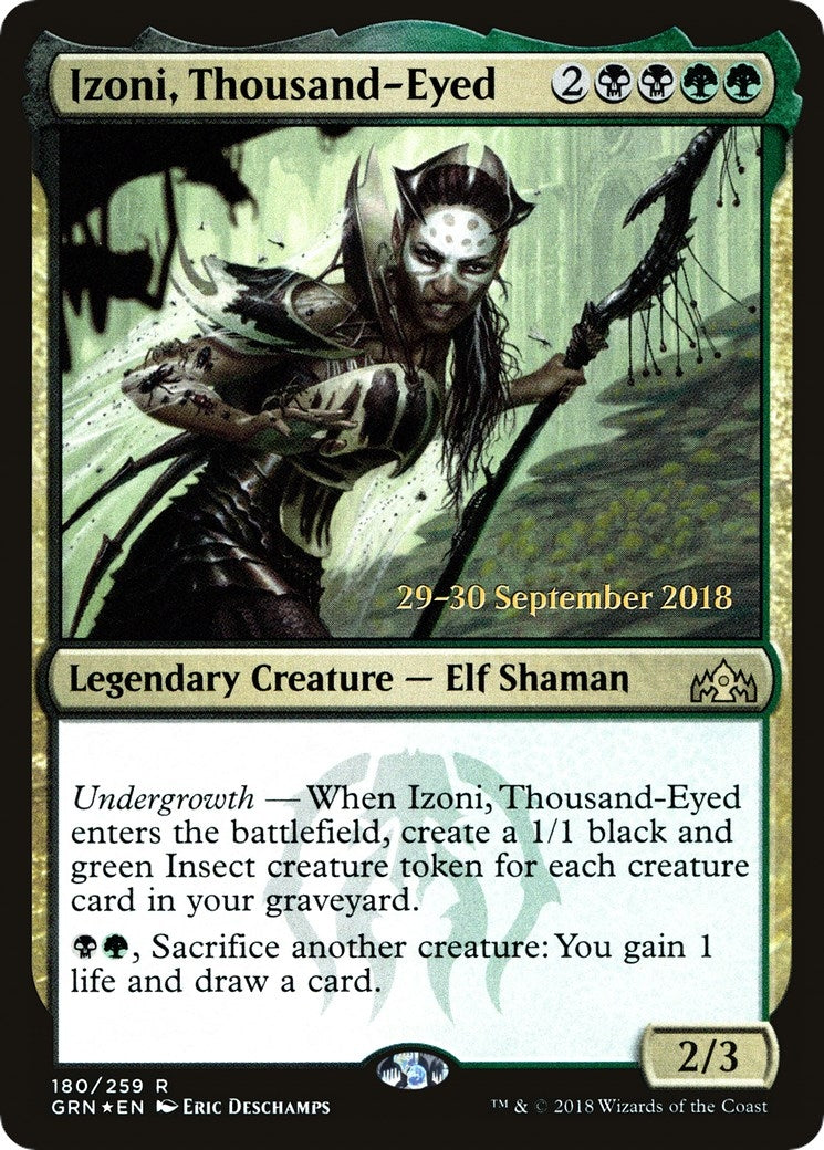 Image for Izoni, Thousand-Eyed (180) (PRE) - Magic: The Gathering