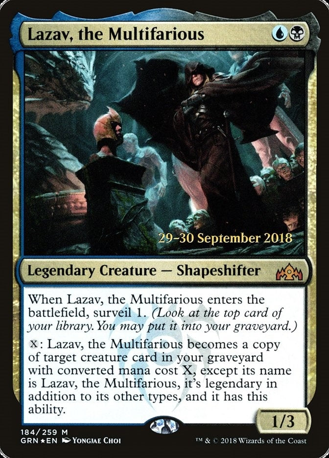 Image for Lazav, the Multifarious (184) (PRE) - Magic: The Gathering