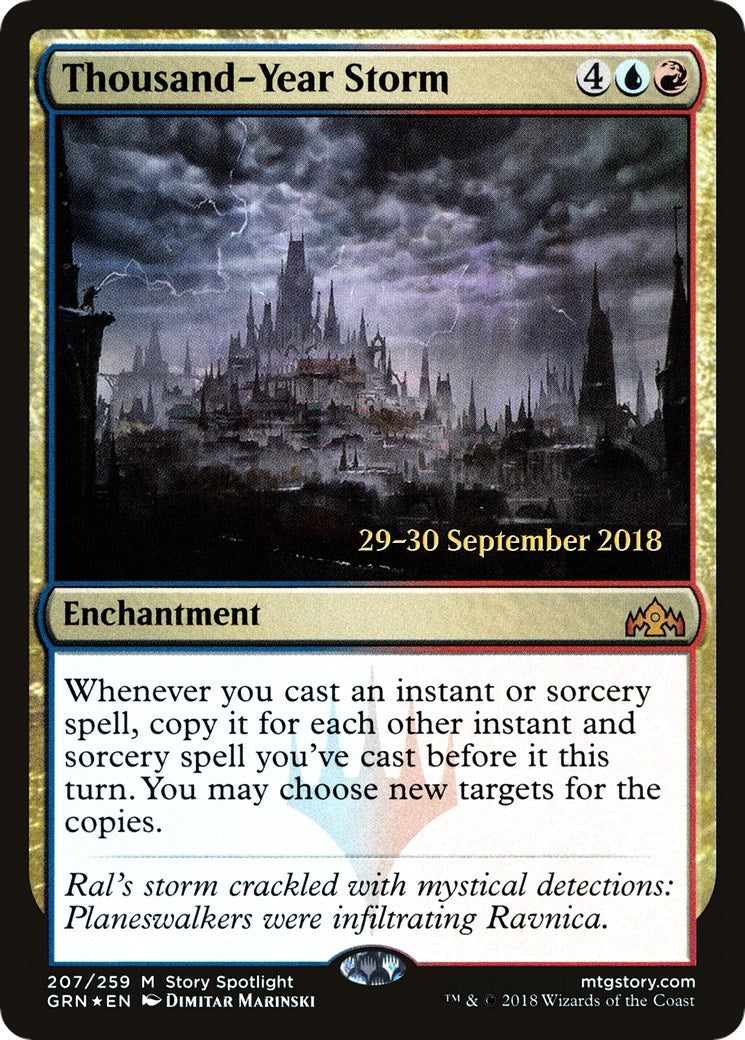 Image for Thousand-Year Storm (207) (PRE) - Magic: The Gathering
