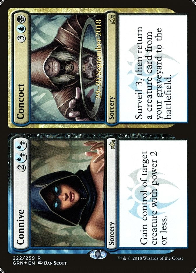 Image for Connive // Concoct (222) (PRE) - Magic: The Gathering