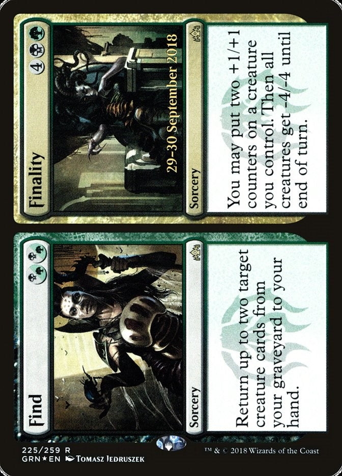 Image for Find // Finality (225) (PRE) - Magic: The Gathering