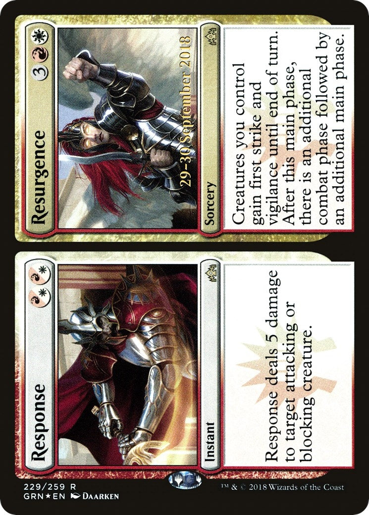 Image for Response // Resurgence (229) (PRE) - Magic: The Gathering