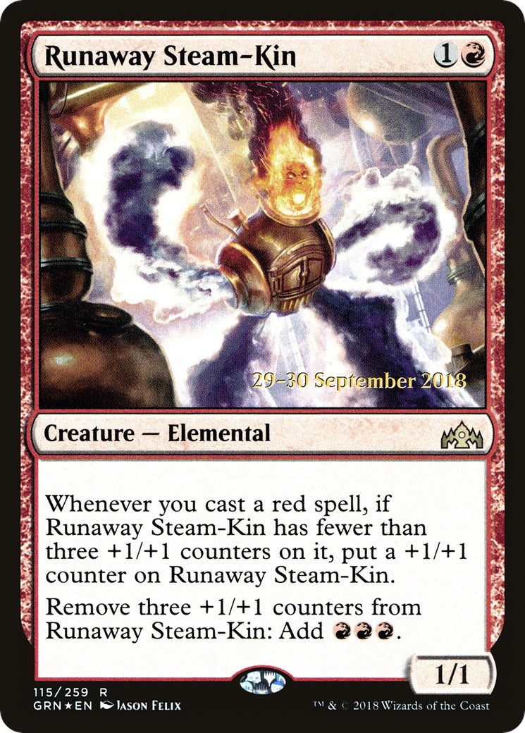 Image for Runaway Steam-Kin (115) (PRE) - Magic: The Gathering