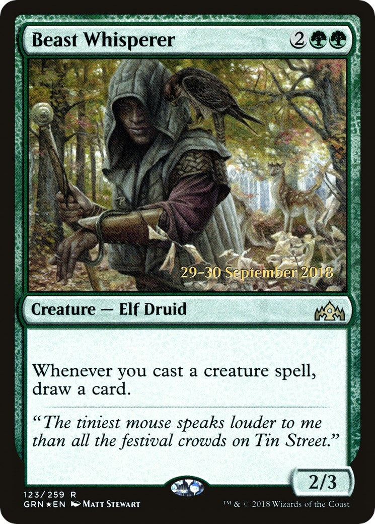 Image for Beast Whisperer (123) (PRE) - Magic: The Gathering