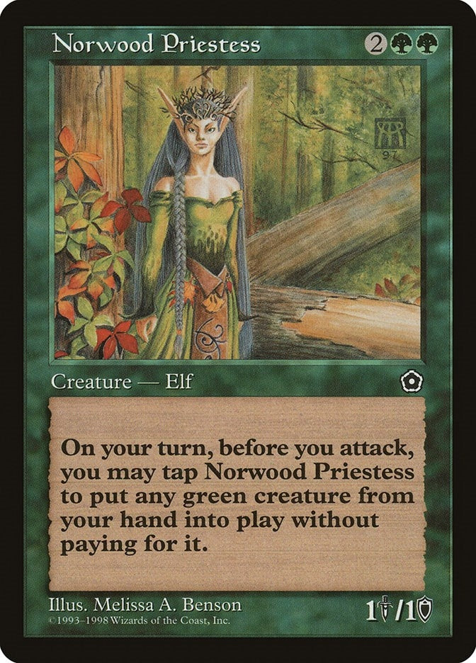 Image for Norwood Priestess (P02) - Magic: The Gathering