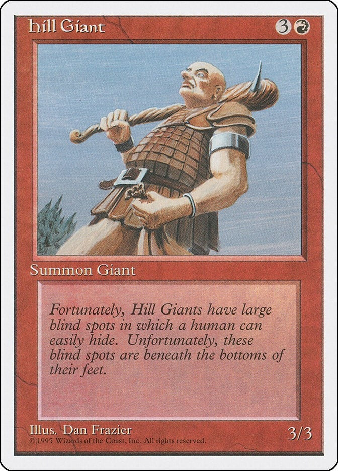 Image for Hill Giant (4ED) - Magic: The Gathering