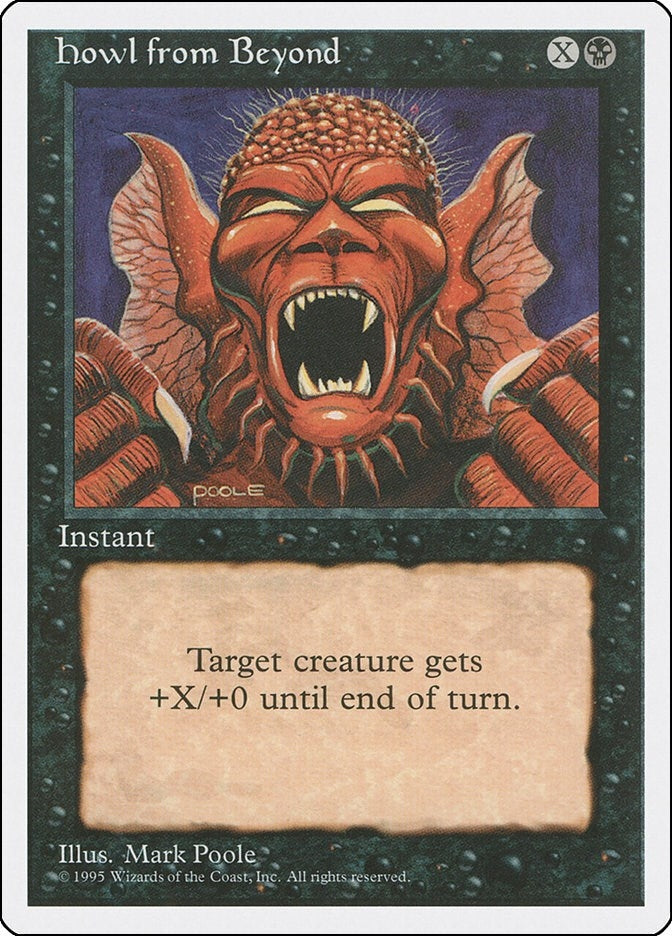 Image for Howl from Beyond (4ED) - Magic: The Gathering