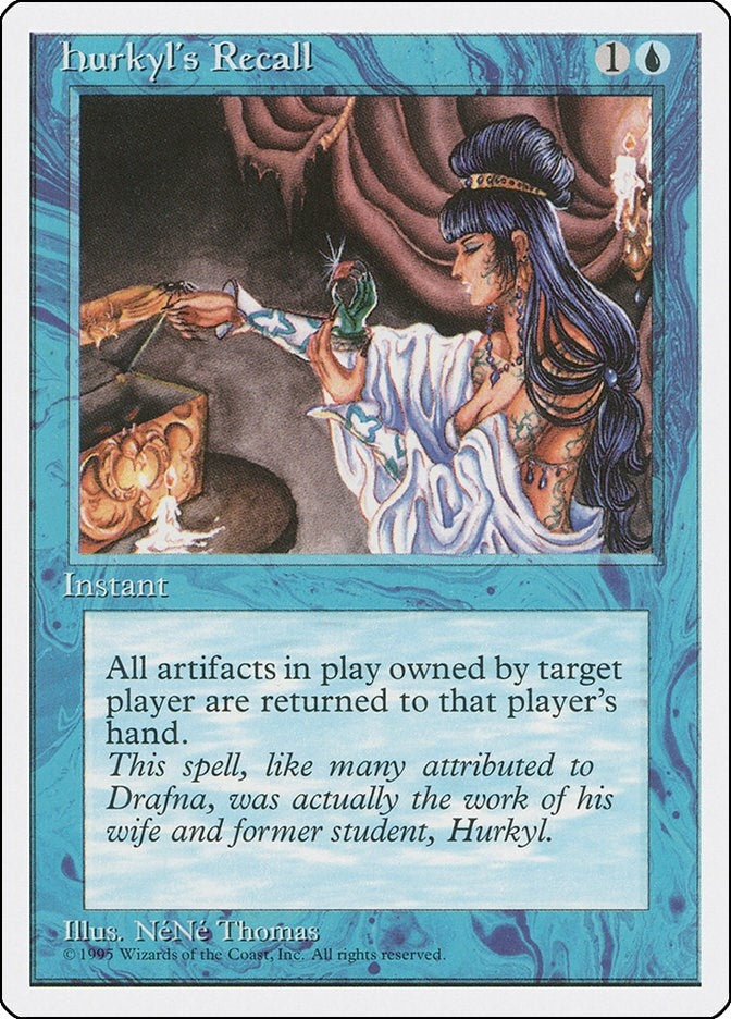 Image for Hurkyl's Recall (77) (4ED) - Magic: The Gathering