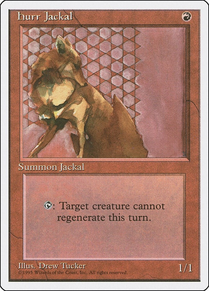 Image for Hurr Jackal (4ED) - Magic: The Gathering
