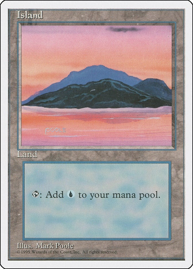 Image for Island (C) (180) (4ED) - Magic: The Gathering