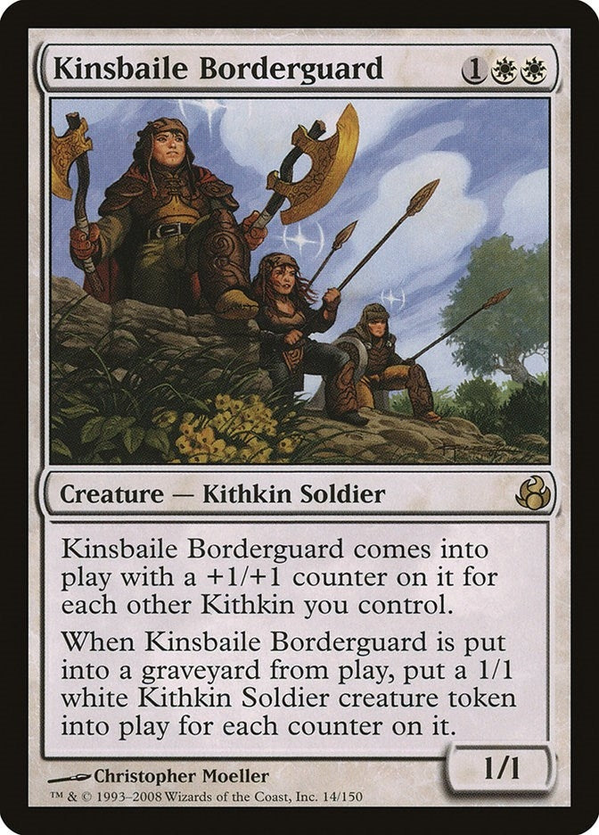 Image for Kinsbaile Borderguard (14) (MOR) - Magic: The Gathering