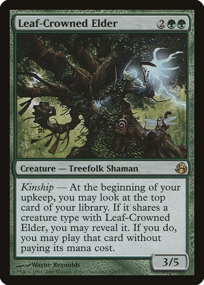 Leaf-Crowned Elder (128) (MOR)