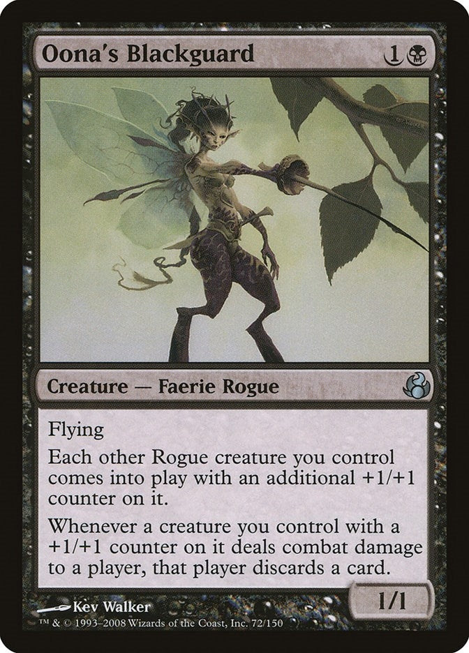 Image for Oona's Blackguard (72) (MOR) - Magic: The Gathering