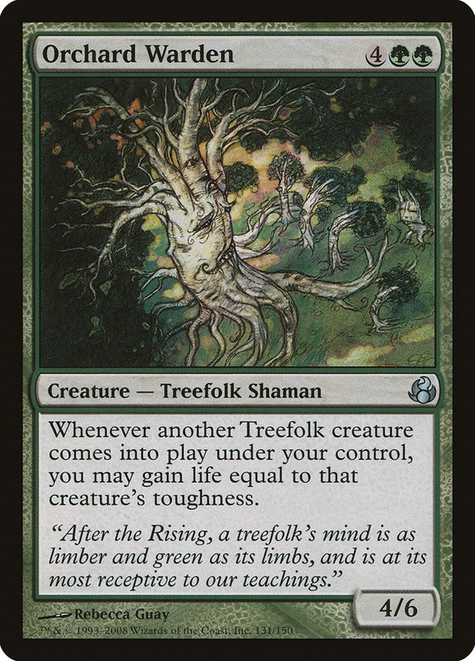 Image for Orchard Warden (131) (MOR) - Magic: The Gathering