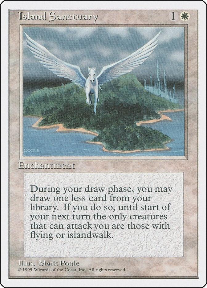 Image for Island Sanctuary (4ED) - Magic: The Gathering