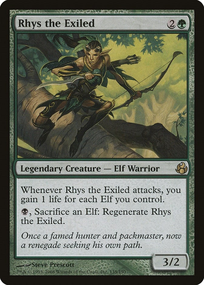 Image for Rhys the Exiled (135) (MOR) - Magic: The Gathering